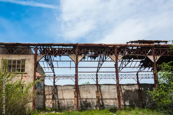 Fotografia Artística de Arquitetura Abandonada