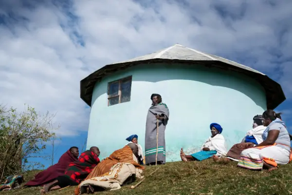  fotografia de comunidades remotas e isoladas