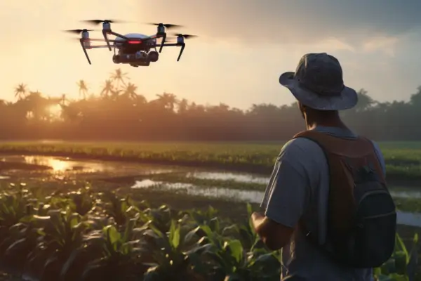 O Futuro da Agricultura com Drones